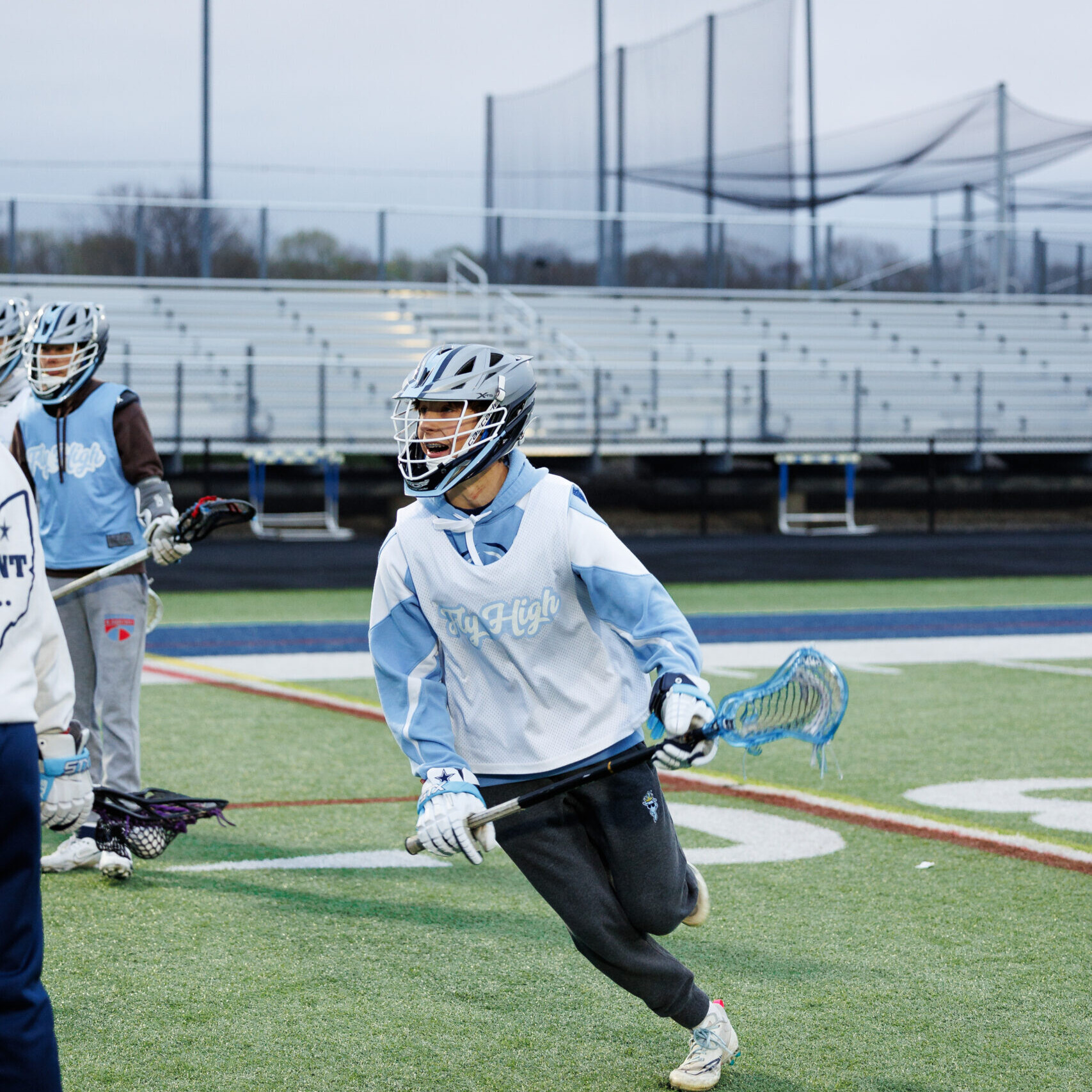 Fortis Sports Boy Playing Lacrosse